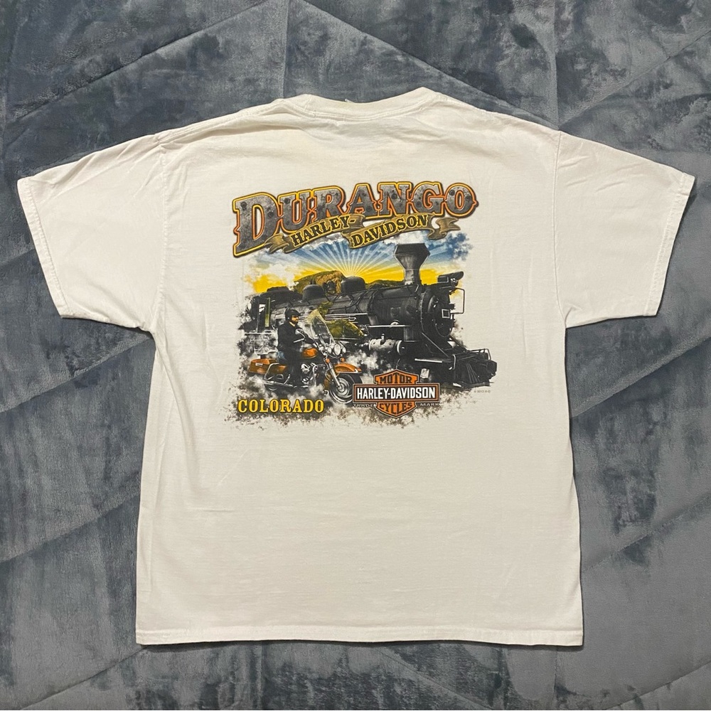 rare harley davidson graphic tee